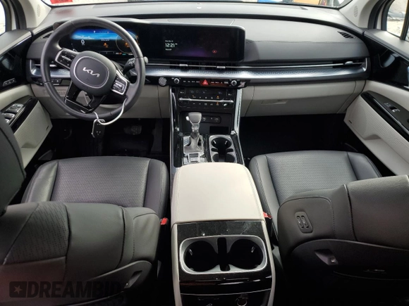 2024 Kia Carnival SX Prestige with VIN KNDNE5H3XR6398458, listed as a Copart auction lot 85314864 with 23,586 mi miles and Salvage Title. Bid and sale history available at DreamBid. Image 8.