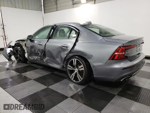 2021 Volvo S60 Inscription with VIN 7JRA22TL8MG081960, listed as a Copart auction lot 45237985 with 54,663 mi miles and Clean Title. Bid and sale history available at carsss.com. Image 2.