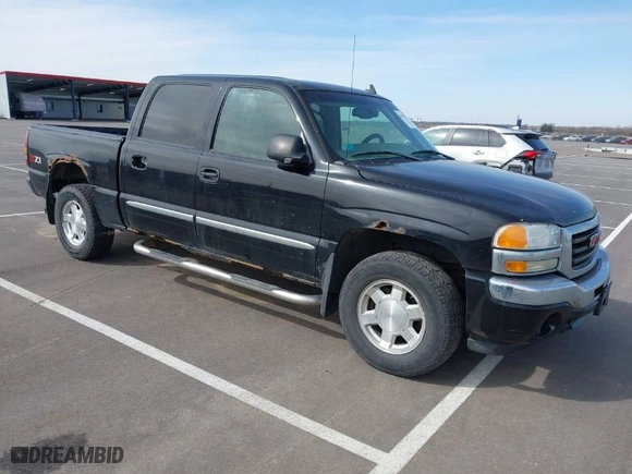 2006 GMC Sierra 1500 SLT with VIN 2GTEK13Z261329246, listed as a IAAI auction lot 41917974 with 167,908 mi miles. Bid and sale history available at carsss.com. Image 1.