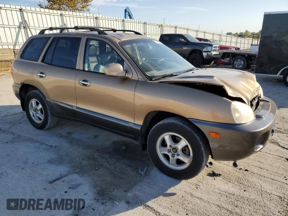 2003 Hyundai Santa Fe GLS with VIN KM8SC73D83U346636, listed as a Copart auction lot 72293674 with 147,520 mi miles and Salvage Title. Bid and sale history available at carsss.com. Image 4.