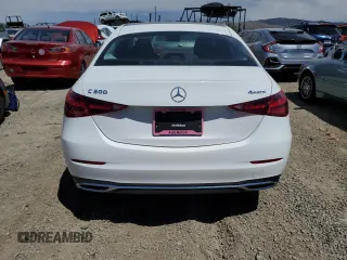 2023 Mercedes-Benz C 300 z VIN W1KAF4HB4PR095240, wystawiony jako Copart lot #49697193 z przebiegiem 404 mil mil oraz . Historia ofert i sprzedaży dostępna na DreamBid. Obrazek 6.