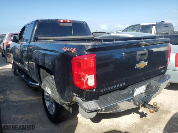 2018 Chevrolet Silverado 1500 LTZ with VIN 1GCVKSEC3JZ367101, listed as a Copart auction lot 76321754 with 0 mi miles and Salvage Title. Bid and sale history available at carsss.com. Image 2.