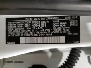 2017 Volvo XC60 Inscription с VIN YV440MRU5H2133235, выставлен на аукционе Copart как лот 46669455 с пробегом 76 235 миль миль и Списание • Salvage title. История ставок и продаж доступна на DreamBid. Изображение 14.