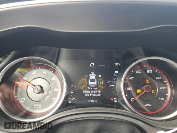 2022 Dodge Charger SXT with VIN 2C3CDXBG6NH219847, listed as a Copart auction lot 48360575 with 37,202 mi miles and Salvage Title. Bid and sale history available at DreamBid. Image 9.