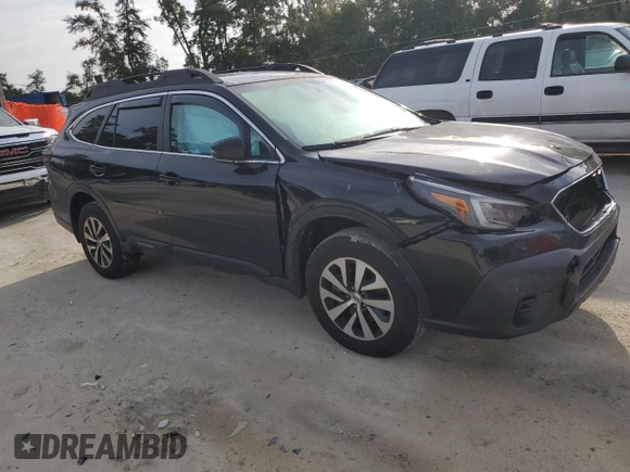 2021 Subaru Outback Premium with VIN 4S4BTACC2M3164944, listed as a Copart auction lot 58767845 with 32,419 mi miles and Salvage title. Bid and sale history available at DreamBid. Image 4.