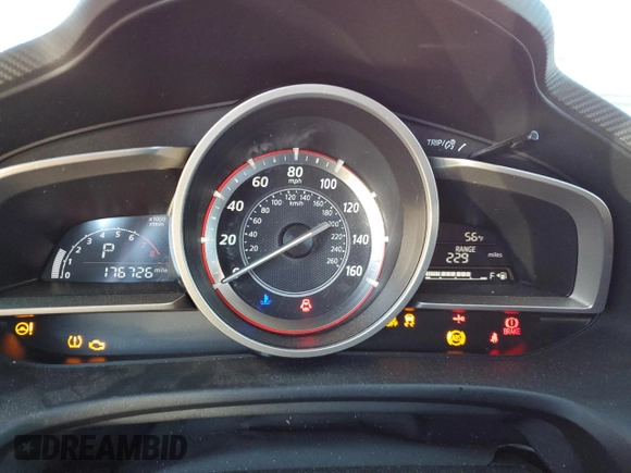 2014 Mazda 3 i Sport with VIN JM1BM1K74E1199164, listed as a Copart auction lot 45604715 with 176,726 mi miles and Salvage Title. Bid and sale history available at DreamBid. Image 9.