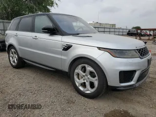 2018 Land Rover Range Rover Sport HSE with VIN SALWR2RV2JA807778, listed as a Copart auction lot 50523105 with 30,656 mi miles and Salvage Title. Bid and sale history available at DreamBid. Image 4.