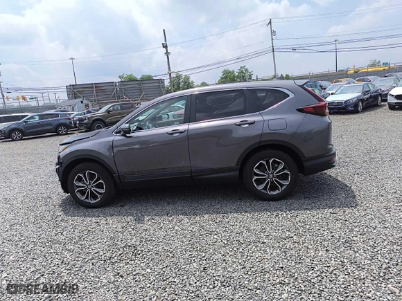 2022 Honda CR-V EX-L with VIN 2HKRW2H84NH660130, listed as a Copart auction lot 53489165 with 18,536 mi miles and Salvage Title. Bid and sale history available at carsss.com. Image 14.