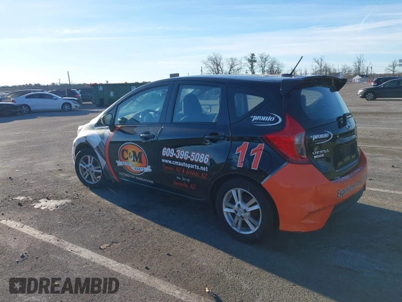 2017 Nissan Note S Plus with VIN 3N1CE2CP8HL368270, listed as a IAAI auction lot 41309690 with 150,335 mi miles and . Bid and sale history available at DreamBid. Image 3.
