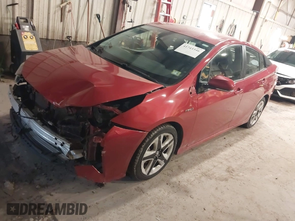 2017 Toyota Prius Two with VIN JTDKARFU8H3528092, listed as a IAAI auction lot 41743346 with 160,359 mi miles. Bid and sale history available at carsss.com. Image 18.