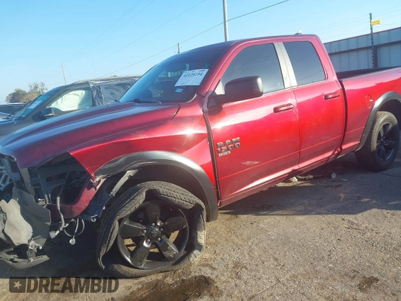 2019 Ram 1500 Classic Warlock with VIN 1C6RR6GG3KS739221, listed as a IAAI auction lot 41128254 with 55,913 mi miles. Bid and sale history available at carsss.com. Image 17.