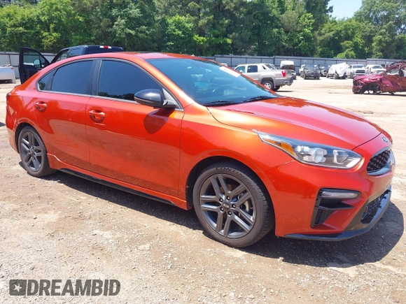 2021 Kia Forte GT-Line with VIN 3KPF34AD6ME375530, listed as a IAAI auction lot 42252365 with 120,247 mi miles and . Bid and sale history available at DreamBid. Image 1.