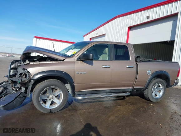 2009 Dodge Ram 1500 SLT with VIN 1D3HV18T39S795840, listed as a IAAI auction lot 41411466 with 124,917 mi miles. Bid and sale history available at carsss.com. Image 14.
