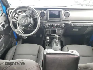 2022 Jeep Wrangler Unlimited Willys with VIN 1C4HJXDN0NW254617, listed as a Copart auction lot 74772844 with Not Provided miles and Non Repairable. Bid and sale history available at DreamBid. Image 8.