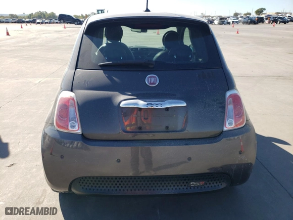 2014 FIAT 500e with VIN 3C3CFFGE7ET245120, listed as a Copart auction lot 76890494 with 49,768 mi miles and Clean Title. Bid and sale history available at carsss.com. Image 6.