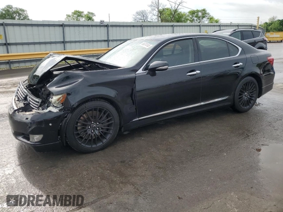 2010 Lexus LS 460 with VIN JTHBL5EF6A5101167, listed as a Copart auction lot 54674145 with 146,830 mi miles and Salvage Title. Bid and sale history available at DreamBid. Image 1.