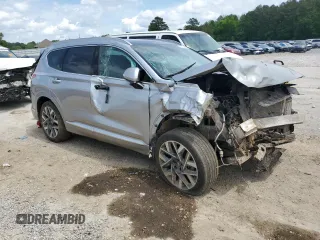 2023 Hyundai Santa Fe Calligraphy with VIN 5NMS54AL1PH647057, listed as a Copart auction lot 55030445 with 21,529 mi miles and Salvage title. Bid and sale history available at DreamBid. Image 4.