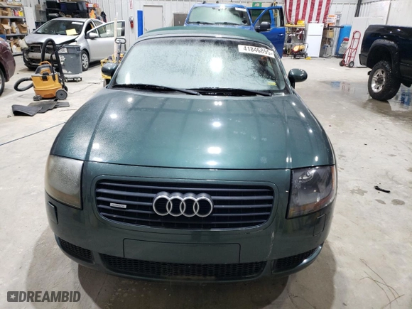 2001 Audi TT with VIN TRUUT28N311006073, listed as a Copart auction lot 41846895 with 70,989 mi miles and Clean Title. Bid and sale history available at carsss.com. Image 5.