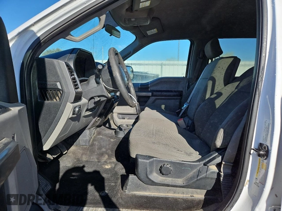 2017 Ford F-150 XL with VIN 1FTEW1EF2HKD75671, listed as a Copart auction lot 53381515 with 133,967 mi miles and Salvage Title. Bid and sale history available at carsss.com. Image 7.