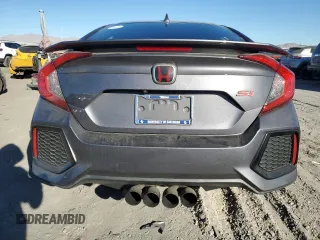 2017 Honda Civic Sedan Si with VIN 2HGFC1E58HH703995, listed as a Copart auction lot 87746465 with 108,227 mi miles and Salvage Title. Bid and sale history available at carsss.com. Image 6.