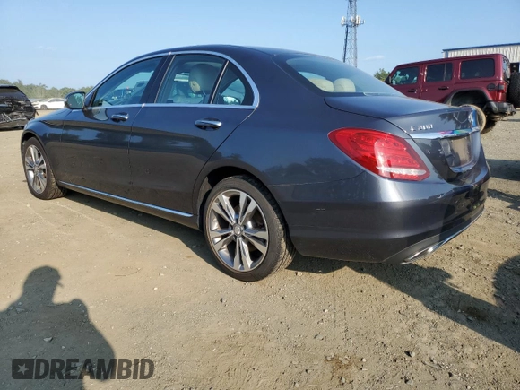 2016 Mercedes-Benz C 300 Luxury z VIN 55SWF4KB5GU161503, wystawiony jako Copart lot #66147705 z przebiegiem 34 217 mil mil oraz Szkoda całkowita • Salvage title. Historia ofert i sprzedaży dostępna na DreamBid. Obrazek 2.