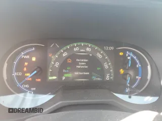 2023 Toyota RAV4 Hybrid XLE Premium with VIN 4T3B6RFV2PU133797, listed as a Copart auction lot 89367465 with 27,998 mi miles and Salvage Title. Bid and sale history available at carsss.com. Image 9.