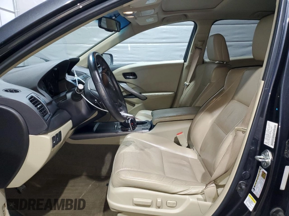2014 Acura RDX Tech Pkg with VIN 5J8TB4H53EL018370, listed as a Copart auction lot 48123235 with 140,085 mi miles and Salvage Title. Bid and sale history available at carsss.com. Image 7.