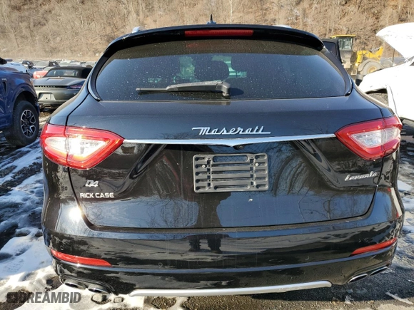 2020 Maserati Levante GranLusso with VIN ZN661XUL1LX354981, listed as a Copart auction lot 43212585 with 53,057 mi miles and Non Repairable. Bid and sale history available at carsss.com. Image 6.