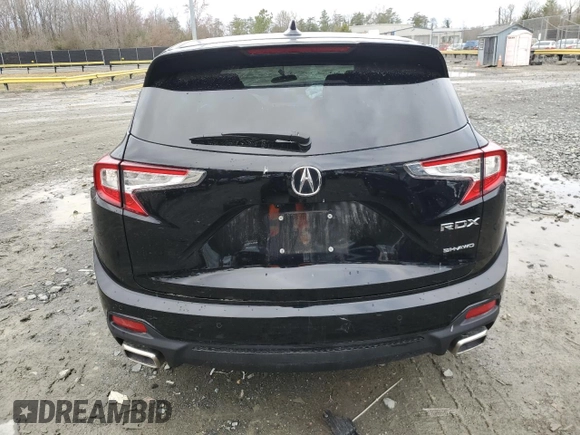 2023 Acura RDX w/Technology Package with VIN 5J8TC2H53PL000181, listed as a Copart auction lot 49108725 with 10,630 mi miles and Salvage Title. Bid and sale history available at carsss.com. Image 6.