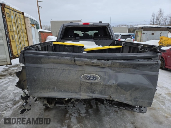 2022 Ford F-150 XL with VIN 1FTFW1E59NFB88380, listed as a Copart auction lot 46898615 with 41,802 mi miles and Salvage Title. Bid and sale history available at carsss.com. Image 6.