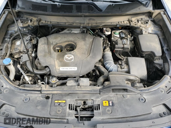 2021 Mazda CX-9 Touring with VIN JM3TCACY2M0512867, listed as a Copart auction lot 56646615 with 92,566 mi miles and Salvage title. Bid and sale history available at DreamBid. Image 12.