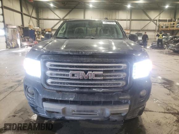 2016 GMC Canyon 4WD SLE with VIN 1GTG6CE37G1220368, listed as a Copart auction lot 46073975 with 196,019 mi miles and Salvage Title. Bid and sale history available at carsss.com. Image 5.