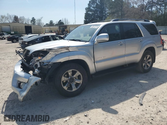 2006 Toyota 4Runner Limited with VIN JTEBT17RX68031692, listed as a Copart auction lot 50512375 with 146,984 mi miles and Salvage Title. Bid and sale history available at DreamBid. Image 1.