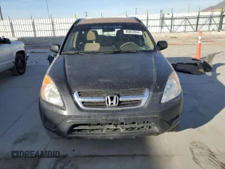 2002 Honda CR-V LX with VIN JHLRD68532C014509, listed as a Copart auction lot 86043944 with 202,988 mi miles and Salvage Title. Bid and sale history available at DreamBid. Image 5.