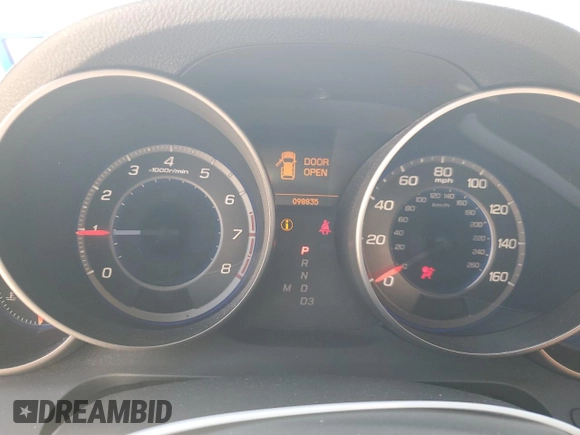 2007 Acura MDX with VIN 2HNYD28257H541599, listed as a Copart auction lot 52985525 with 98,835 mi miles and Salvage Title. Bid and sale history available at carsss.com. Image 9.