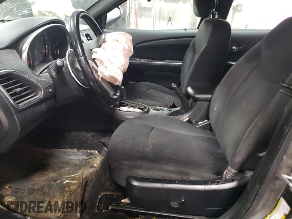 2013 Chrysler 200 Touring with VIN 1C3CCBBB5DN552931, listed as a Copart auction lot 47372985 with Not Provided miles and Salvage Title. Bid and sale history available at carsss.com. Image 7.