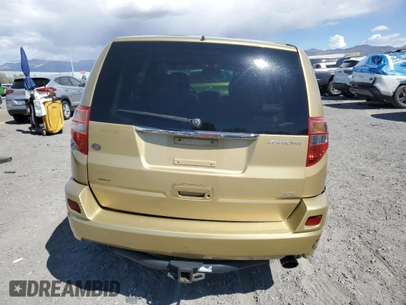 2002 Isuzu Axiom with VIN 4S2CE58X224606638, listed as a Copart auction lot 51803335 with 134,217 mi miles and Salvage Title. Bid and sale history available at carsss.com. Image 6.