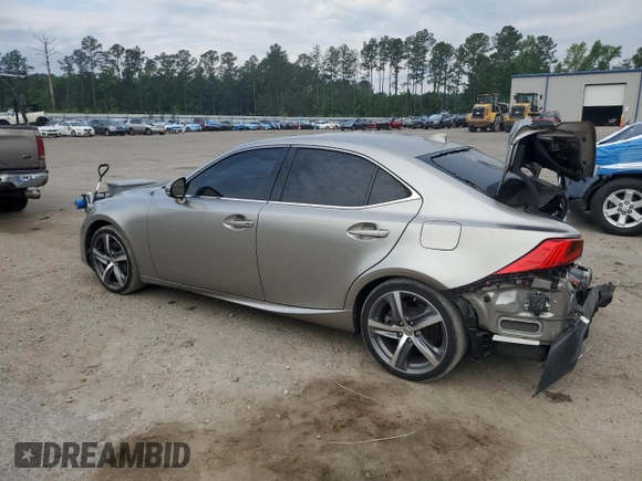 2017 Lexus IS 200t z VIN JTHBA1D23H5058334, wystawiony jako Copart lot #55721445 z przebiegiem 95 600 mil mil oraz Szkoda całkowita • Salvage title. Historia ofert i sprzedaży dostępna na DreamBid. Obrazek 2.
