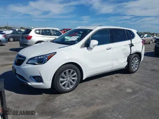 2020 Buick Envision Essence with VIN LRBFXCSA5LD150968, listed as a IAAI auction lot 41443356 with 71,993 mi miles. Bid and sale history available at carsss.com. Image 2.