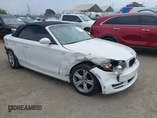 2008 BMW 1 Series 128i with VIN WBAUN13508VH80273, listed as a IAAI auction lot 42280494 with 99,433 mi miles and . Bid and sale history available at DreamBid. Image 1.