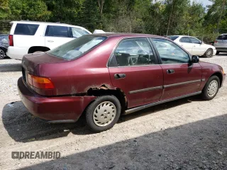 1992 Honda Civic z VIN 1HGEG8653NL056427, wystawiony jako Copart lot #69135114 z przebiegiem 143 658 mil mil oraz Tytuł czysty. Historia ofert i sprzedaży dostępna na DreamBid. Obrazek 3.