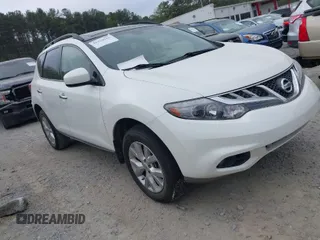 2014 Nissan Murano SL with VIN JN8AZ1MU6EW407746, listed as a IAAI auction lot 41934916 with Not Provided miles. Bid and sale history available at carsss.com. Image 1.