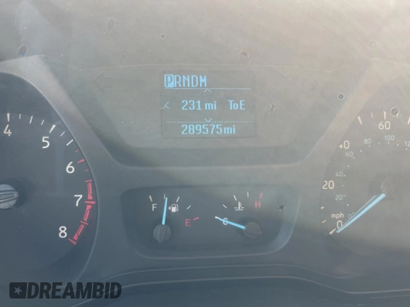 2015 Ford Transit with VIN 1FTSW3XG0FKA58280, listed as a Copart auction lot 81307954 with 289,575 mi miles and Clean Title. Bid and sale history available at DreamBid. Image 8.