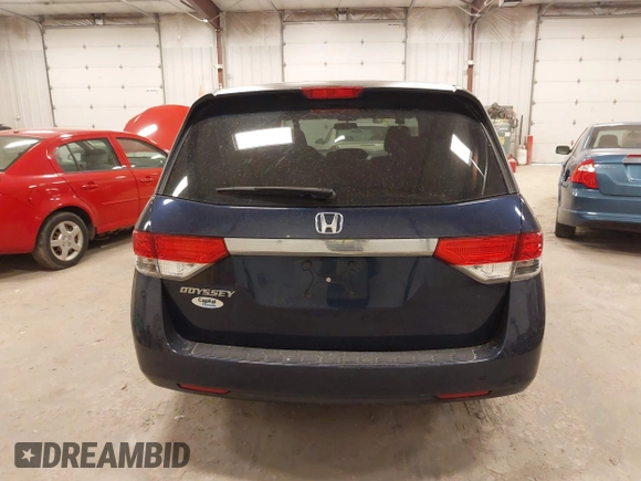 2014 Honda Odyssey EX with VIN 5FNRL5H48EB096987, listed as a IAAI auction lot 42039652 with 108,851 mi miles and . Bid and sale history available at carsss.com. Image 16.