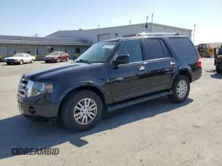2014 Ford Expedition Limited z VIN 1FMJU1K55EEF00927, wystawiony jako Copart lot #59797145 z przebiegiem 126 292 mil mil oraz Szkoda całkowita • Salvage title. Historia ofert i sprzedaży dostępna na DreamBid. Obrazek 1.