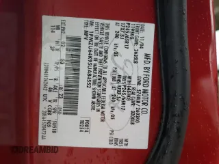 2005 Ford Explorer Eddie Bauer с VIN 1FMZU64K95UA84552, выставлен на аукционе Copart как лот 58258004 с пробегом Не указан миль и Списание • Salvage title. История ставок и продаж доступна на DreamBid. Изображение 12.