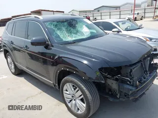2018 Volkswagen Atlas SEL Premium with VIN 1V2NR2CA2JC554375, listed as a IAAI auction lot 42312065 with 109,467 mi miles and . Bid and sale history available at DreamBid. Image 1.