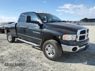 2005 Dodge Ram 3500 SLT with VIN 3D7LS38C45G793674, listed as a Copart auction lot 59885674 with 0 mi miles and Salvage Title. Bid and sale history available at carsss.com. Image 4.