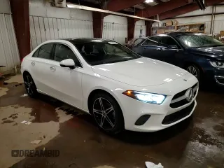 2022 Mercedes-Benz A 220 with VIN W1K3G4FB7NJ372242, listed as a Copart auction lot 44245955 with 44,009 mi miles and Salvage Title. Bid and sale history available at DreamBid. Image 13.