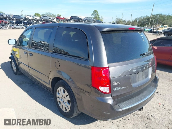 2017 Dodge Grand Caravan SE with VIN 2C4RDGBG6HR567961, listed as a IAAI auction lot 41405790 with 102,437 mi miles and . Bid and sale history available at DreamBid. Image 3.